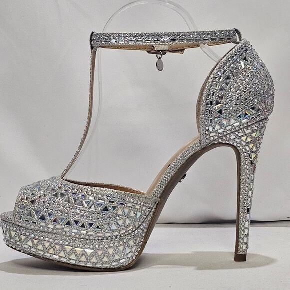 Thalia Sodi Women's Chace Embellished Platform Pumps Size 8.5W  NWT - Picture 4 of 7